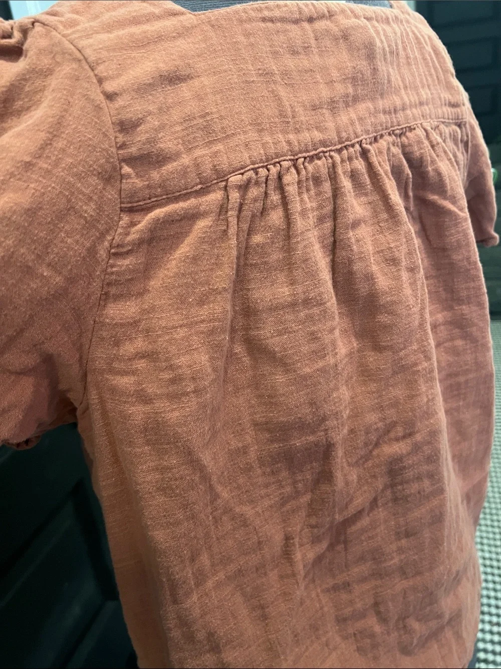Madewell lightweight rust